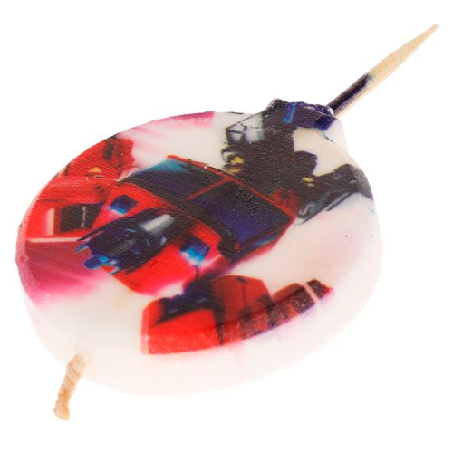 Свечи для торта Трансформеры 4шт.