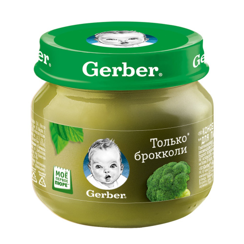 Пюре Gerber брокколи 80 г