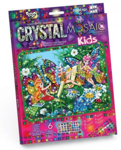 Набор креативного тв-ва Crystal Mosaic Kids Феи