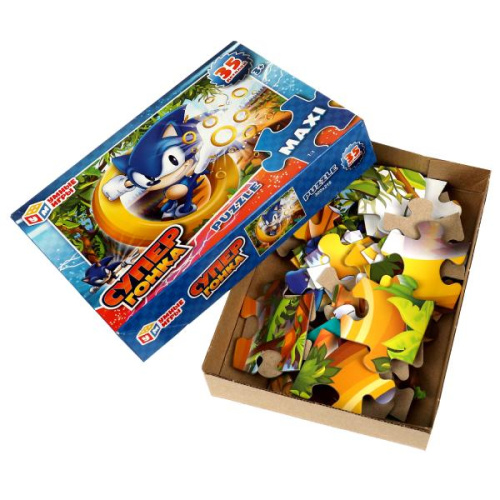 Пазлы-макси 35дет. Соник. Супергонка