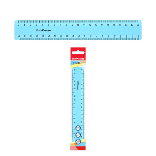 Линейка 20см. ErichKrause Pastel