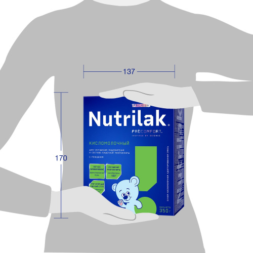 Кисломолочная смесь Nutrilak Premium адаптированная 350гр