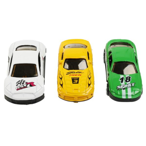 Парковка с 3 машинками 43предм.