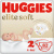 Подгузники Huggies Elite Soft для новорожденных 2 4-6 кг 82 шт
