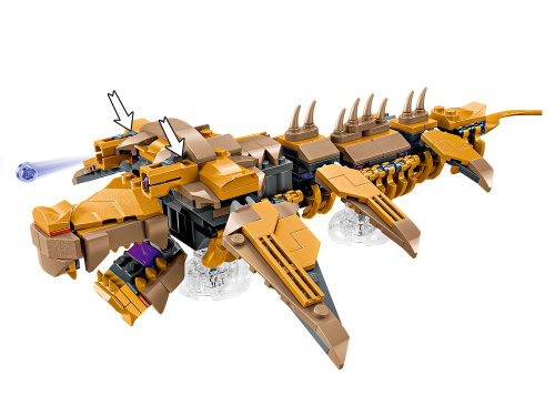 Конструктор LEGO Super Heroes Мстители против Левиафана