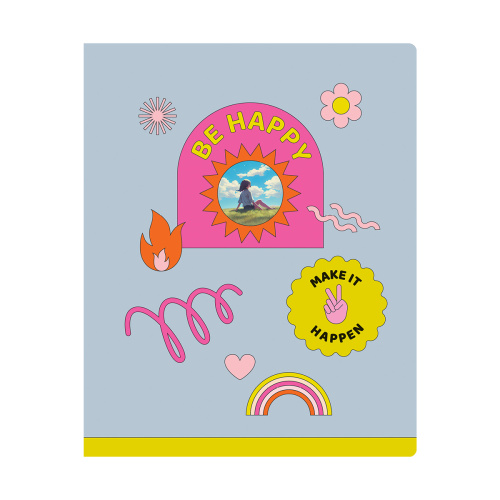 Тетрадь клетка 40л. А5 BG Happy summer
