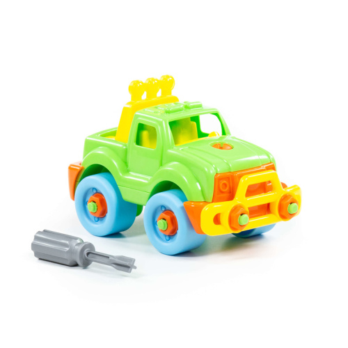 Конструктор-транспорт Джип 22дет.