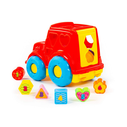Развивающая игрушка Трактор-сортер