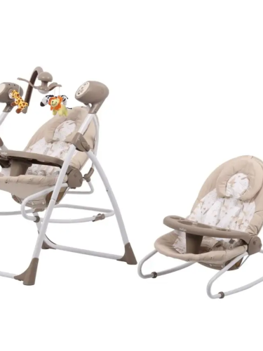 Электрокачели детские Misty(бежевый)