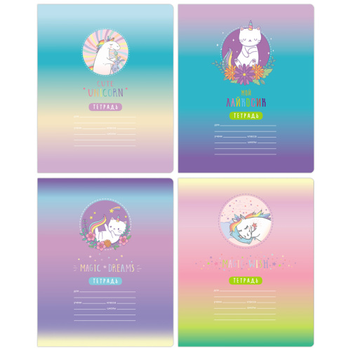 Тетрадь линия 12л. BG Magic Dreams