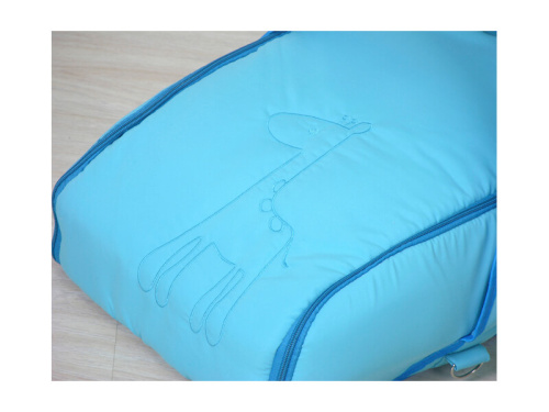 Переносная люлька-кокон  Жирафик(зима-лето)