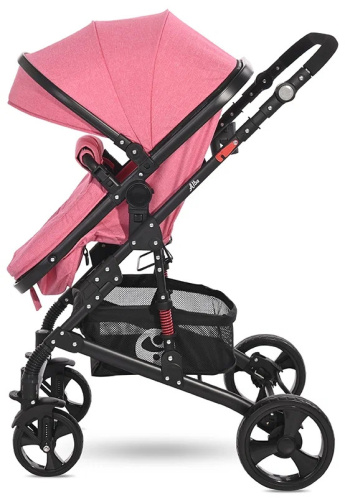 Коляска-трансформер Alba Classic(Pink)