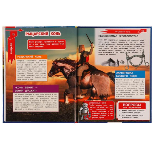 Энциклопедия с развивающими заданиями. Н.В. Седова. Рыцари.