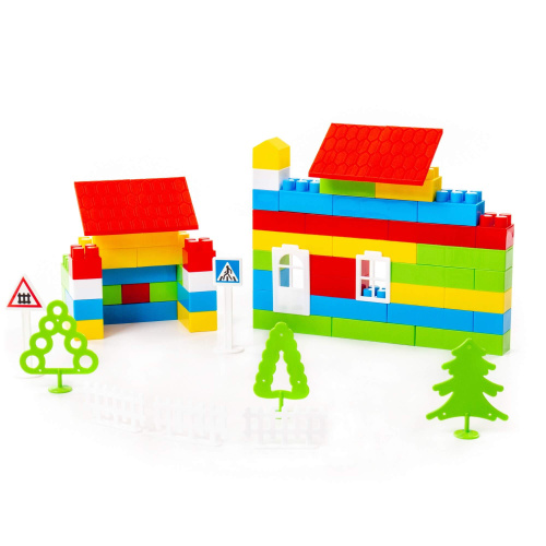 Конструктор Строитель 129дет.