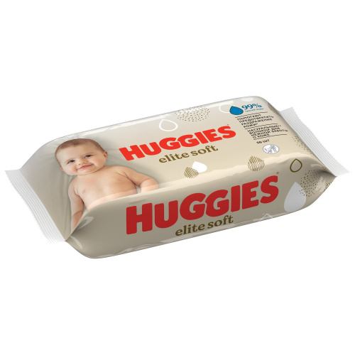 Влажные салфетки Huggies Elite Soft 56 шт