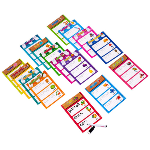 Развивающая игра Пиши и вытирай. Первые англ.слова