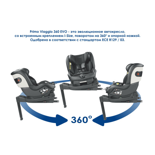 Автокресло Peg-Perego Viaggio Twist Licorice,0-18 (Black)