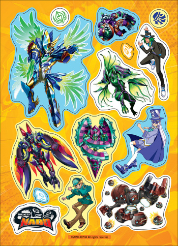 Альбом наклеек Инфинити Надо