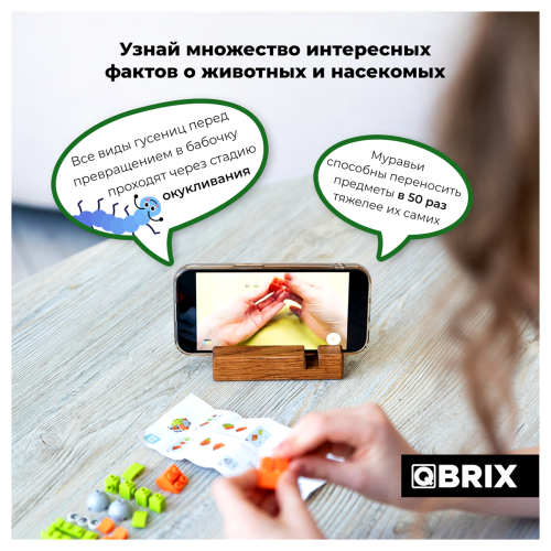 Конструктор QBRIX KIDS. Мир букашек
