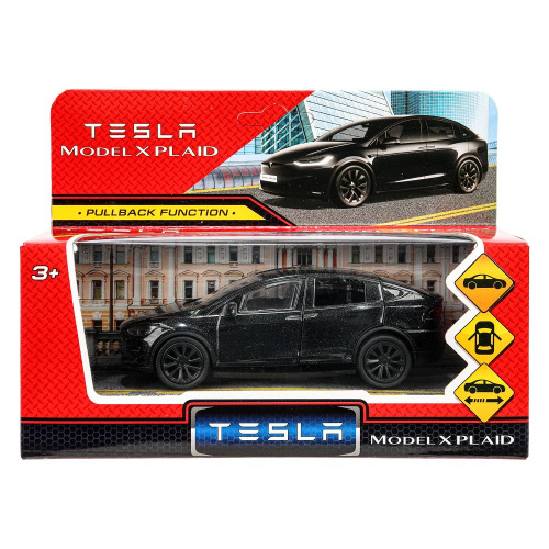 Машина tesla model x plaid