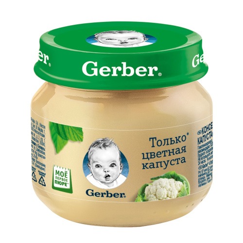 Пюре Gerber цветная капуста 80 г