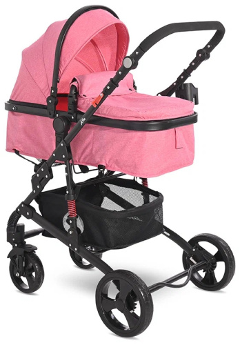 Коляска-трансформер Alba Classic(Pink)