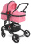 Коляска-трансформер Alba Classic(Pink)