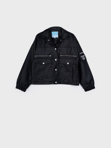 Куртка кожаная PLAYTODAY