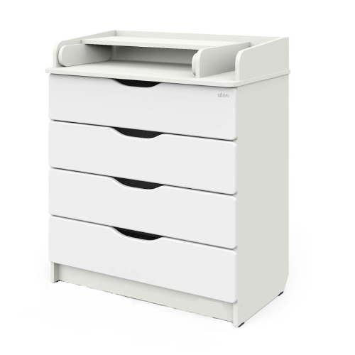 Детский комод Tomix Chester с раскладным пеленальным столиком (белый)