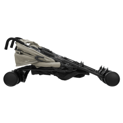 Коляска-трость для двойни Indigo Duet(бежево-серый)