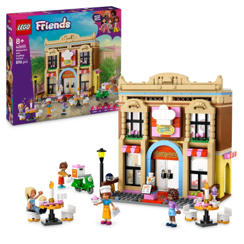 Конструктор LEGO Friends  Ресторан и кулинарная школа