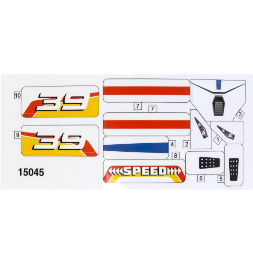 Конструктор ROAD RACING 77дет.