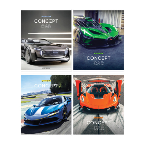Тетрадь линия 96л. А5 ArtSpace Авто. Rich car