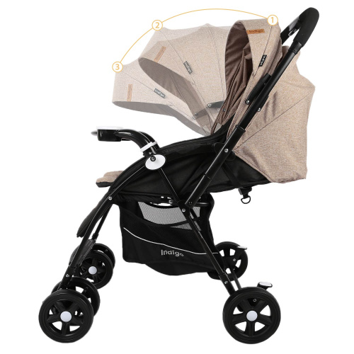 Коляска прогулочная Milly(бежевый)