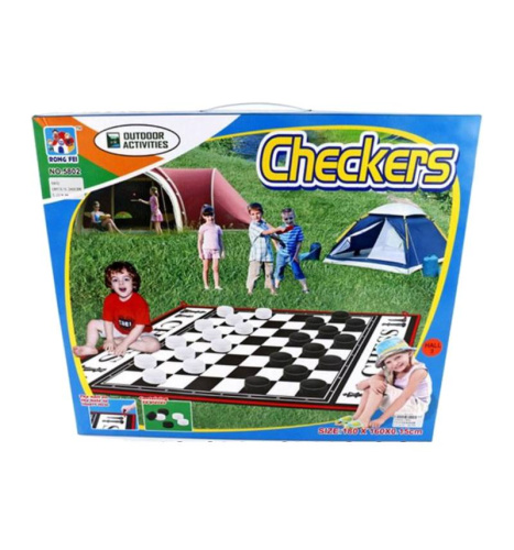 Шашки напольные 180х160см