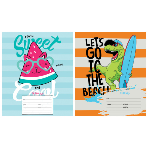 Тетрадь линия 18л. ArtSpace Микс. Ассорти