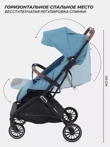 Коляска детская Rant basic Joy (Blue)
