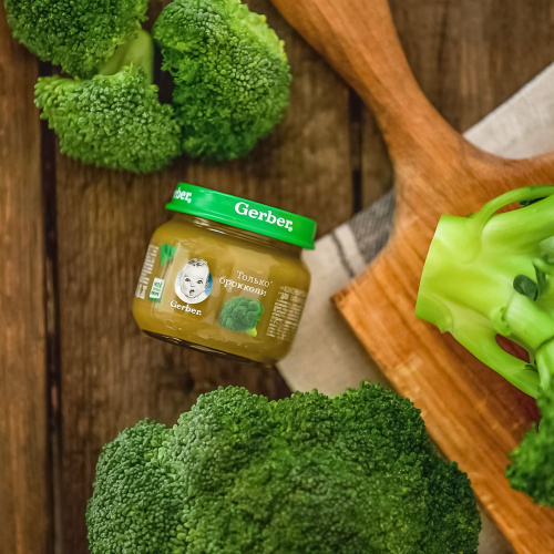 Пюре Gerber брокколи 80 г