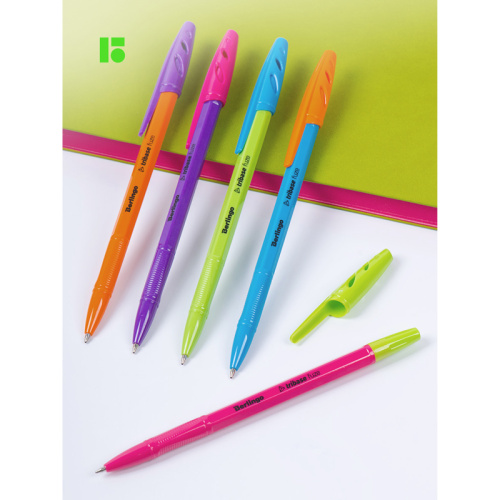 Ручка шариковая синяя 0,7мм Berlingo Tribase Fuze