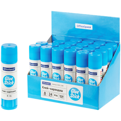 Клей-карандаш OfficeSpace 8г