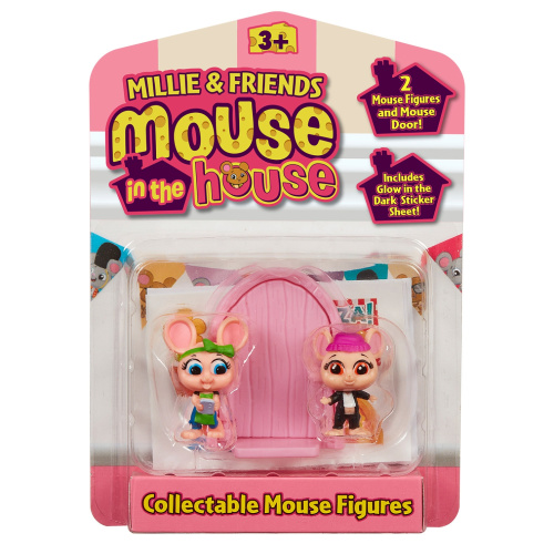 Набор фигурок Милли и Флэш. Mouse in the House