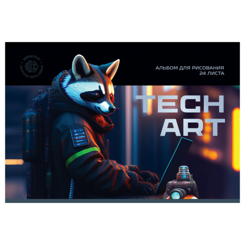 Альбом для рисования 24л. BG TechArt