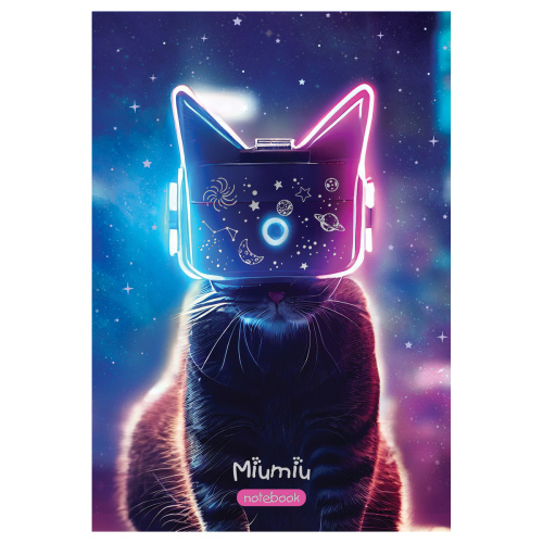 Блокнот А6 40л. MESHU Miumiu