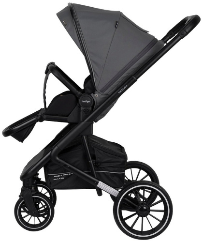 Коляска прогулочная Indigo TATUM (графит)