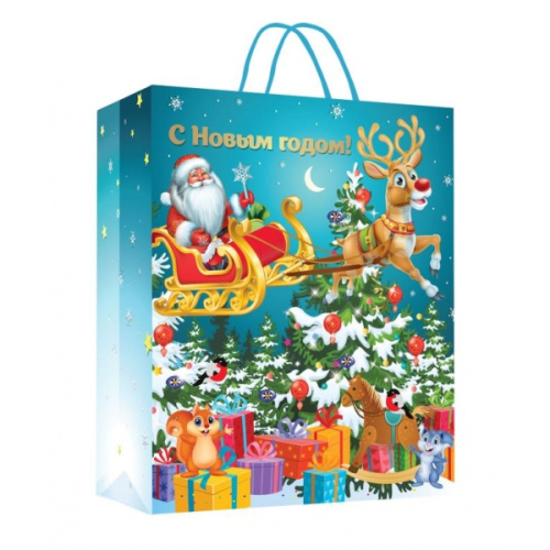 Пакет подарочный xl. 33,5х45х15см.