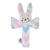 Хрустящая пищалка Roxy-Kids CRISPY BUNNY, рисунок зигзаг