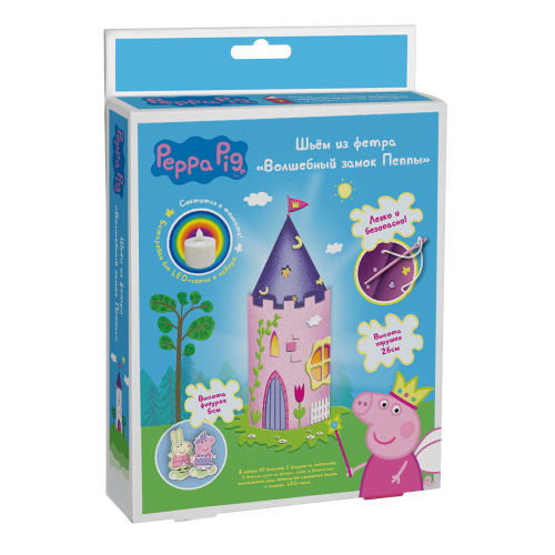 Шьем из фетра Peppa Волшебный замок Пеппы