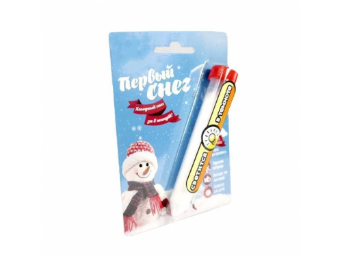 Набор для лепки Первый снег светится в темноте 10гр