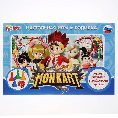 Настольная игра-ходилка Мон Карт
