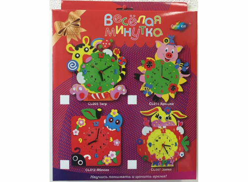 #Color Kit: Н-р для тв-ва Часы Хрюшка